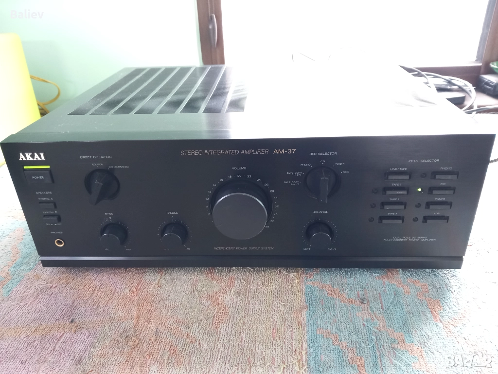 AKAI AM-37 Stereo Amplifier , снимка 1