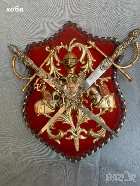 рицарски герб за стена , снимка 1