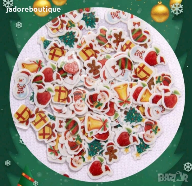 50 бр Ядлива коледна декорация, снимка 1