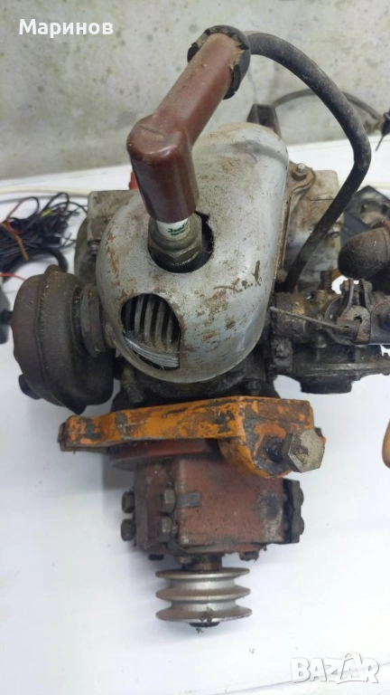 Двигател Дружба-4  Электрон; Обем  98 куб.см ; мощност 4 к.с., снимка 1