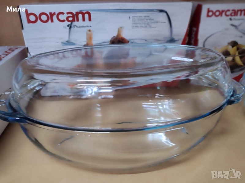 Съд за печене йенско стъкло, снимка 1