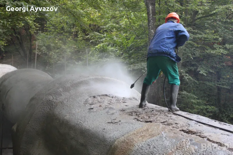 Хидробластиране, снимка 1