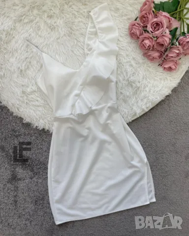 Рокля LFS Barbie White  , снимка 4 - Рокли - 50435254