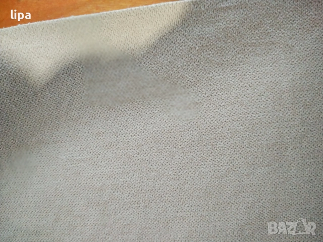 дамаска бежово 1,10/1,40 м за четири седалки столове