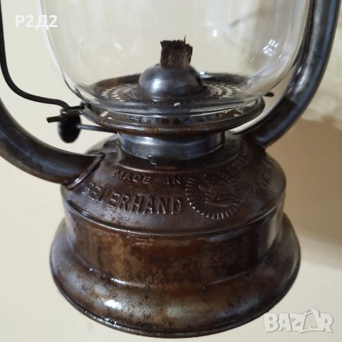 Стар газов фенер FEUERHAND 423, снимка 4 - Антикварни и старинни предмети - 53588490