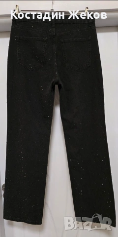  Нови. Дамски оригинални дънки със камъчета. Mango , снимка 2 - Дънки - 53242514