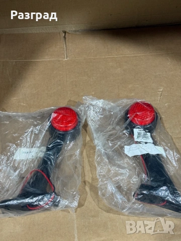  LED рогчета ,троини светлини 12-24V   2бр., снимка 3 - Части - 53054532
