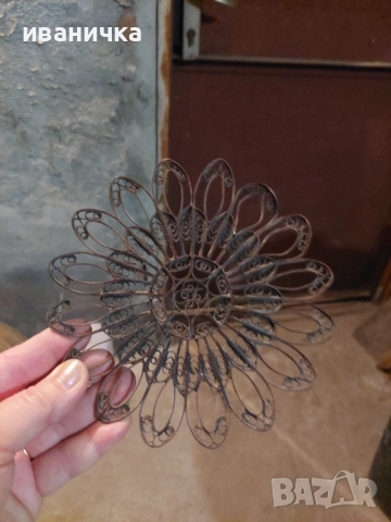 Продавам медни чинии за стена, снимка 3 - Декорация за дома - 52507089