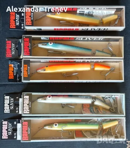 Воблери-Rapala Sliver ,Salmo whitefish18SW, снимка 3 - Стръв и захранки - 47051630