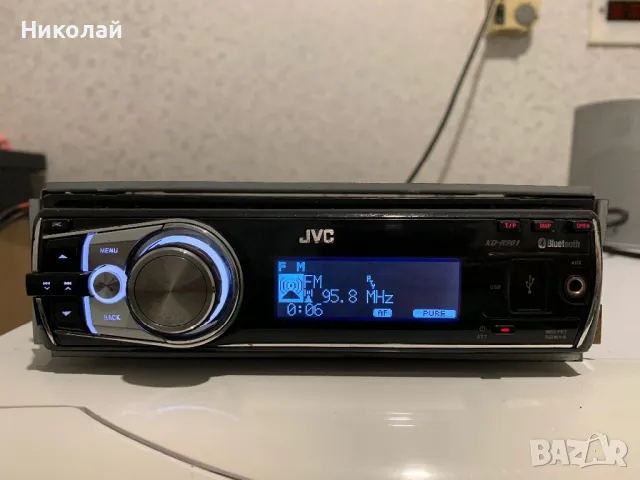 Авто Cd JVC с проблем, снимка 1 - Аксесоари и консумативи - 47307334