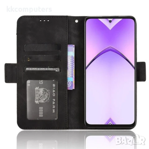 Oppo A80 5G / A3 Pro 5G Multiple Card Slots /Magnetic Wallet Калъф и Протектор, снимка 7 - Калъфи, кейсове - 50738931