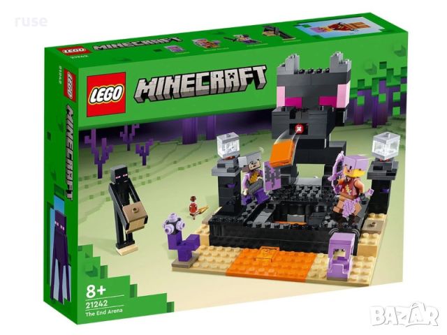 НОВИ! LEGO® Minecraft™ 21242 Арената на Края, снимка 2 - Конструктори - 45079773