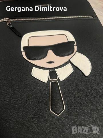 Куфар  Karl Lagerfeld, снимка 2 - Куфари - 48231686