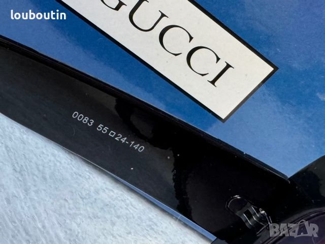 GUCCI GG 00836 с лого дамски слънчеви очила УВ 400, снимка 10 - Слънчеви и диоптрични очила - 45197041