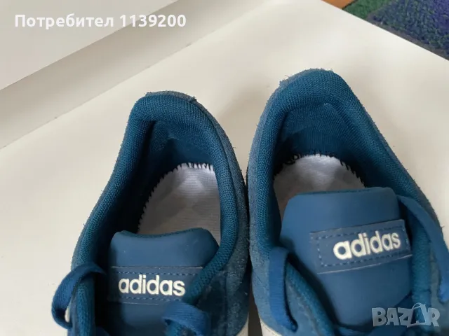 Adidas Navy Legend 44 2/3 сини мъжки кецове , снимка 6 - Кецове - 48997657