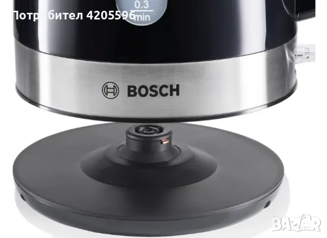 Електрическа кана BOSCH 2200 W, 1,7 л., снимка 3 - Кани - 48943539