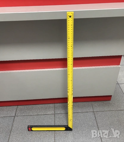 Прав ъгъл Vorel, Жълт, 750 мм