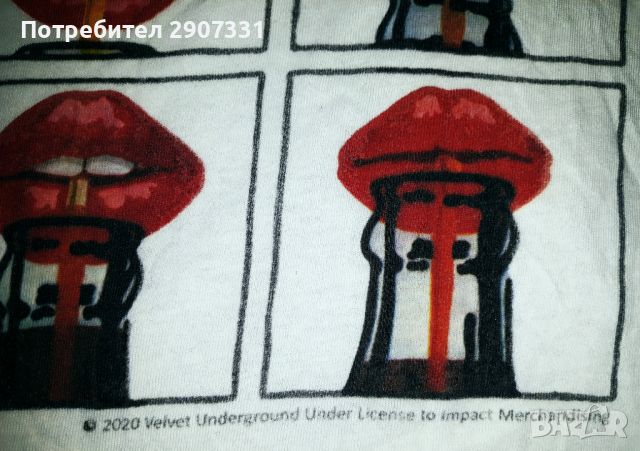 Тениска групи Velvet Underground, снимка 2 - Тениски - 46449675