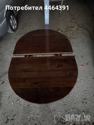 Дървена разтегателна маса , снимка 3 - Антикварни и старинни предмети - 52291279