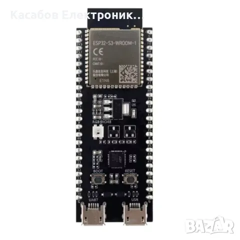 Модул ESP32-S3 DevKitC-1 WROOM-1 N16R8 16MB FLASH WiFi Bluetooth USB-C, снимка 5 - Друга електроника - 47475522