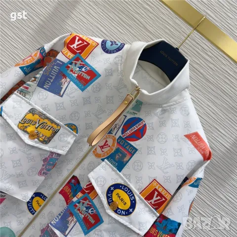 Уникално Яке Горнище LV Louis Vuitton дамско спортно , снимка 4 - Якета - 50304917