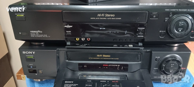 Sony VHS HIFI , снимка 4 - Плейъри, домашно кино, прожектори - 53752980