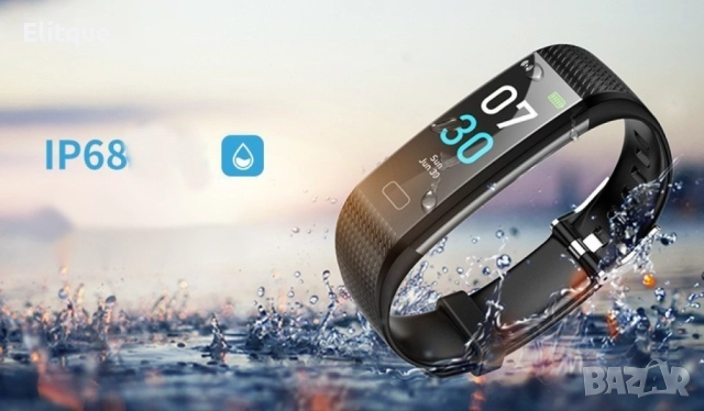 Runmifit S5 смарт гривна за активно спортуване измерва различни индикации SMW48, снимка 18 - Смарт гривни - 52819474