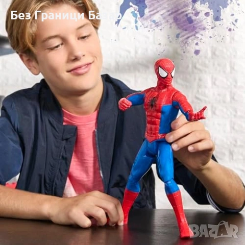 Нова играчка Marvel Spider-Man 12 inch 30см Фигурка Супергерой Пози 4+, снимка 2 - Други - 53390614