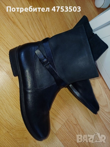Ecco боти естествена кожа  39, снимка 11 - Дамски боти - 53757005