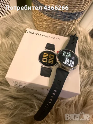 Смарт часовник Huawei watch GT 5, снимка 1 - Дамски - 48801365