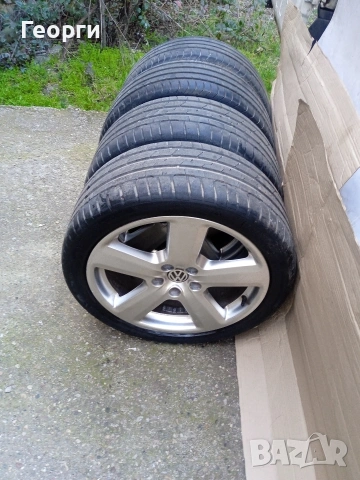 Джанти с Гуми 245/40/18 5х112 VW/SEAT/AUDI , снимка 7 - Гуми и джанти - 53658578