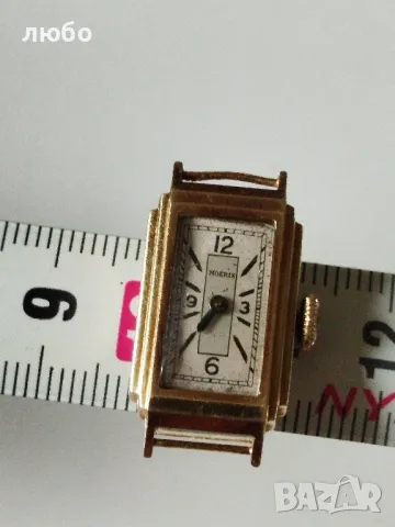 Дамски Златен Часовник 18к-0,750 MOERIS, снимка 2 - Мъжки - 49792215