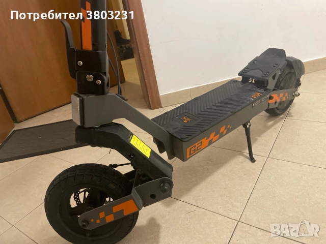 Продавам „Продавам Kukirin G2. Добро състояние, снимка 4 - Скейтборд, ховърборд, уейвборд - 53527594