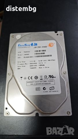 Твърд диск , Hard disk S-ATA 250 GB ExelStor Jupiter 250