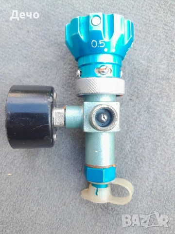 Стар СССР 1983г. Авиационен Кислороден редуцил винтил за Кислородна маска , снимка 6 - Антикварни и старинни предмети - 53783882