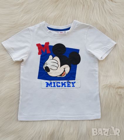 Детска тениска Mickey 5-6 години , снимка 7 - Детски тениски и потници - 46592450