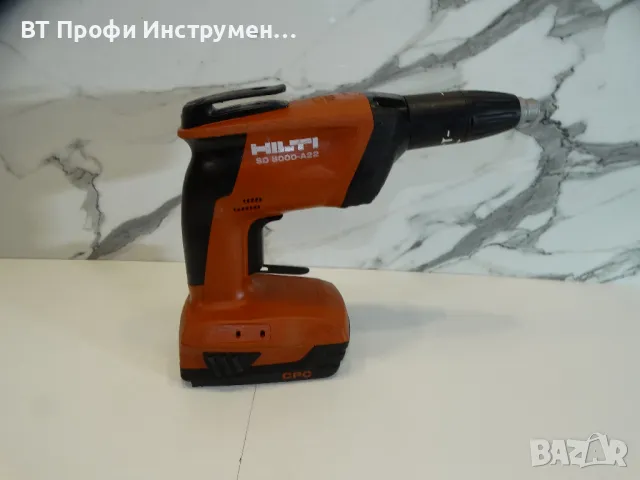 Hilti SD 5000 + 2.6 Ah - Винтоверт за гипскартон, снимка 2 - Други инструменти - 49173945