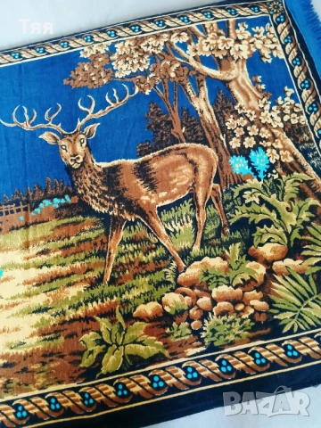 Ковьор за стена с елени , снимка 3 - Пана - 53664043