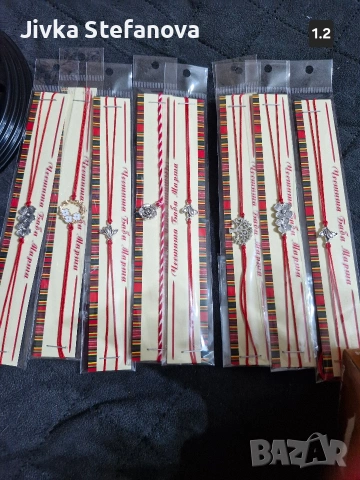 Ръчно изработени мартенички , снимка 7 - Други стоки за дома - 53586921