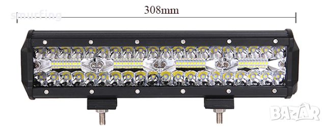 LED Халоген 240W Фар лед работна лампа 12-24V, снимка 4 - Аксесоари и консумативи - 45836151