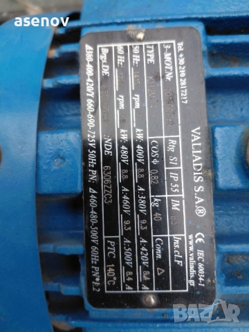 електродвигател 4 кв, снимка 2 - Електродвигатели - 52095765