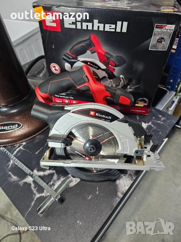 акумулаторен РЪЧЕН ЦИРКУЛЯР EINHELL TE-CS 18/165-1 Li-solo