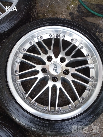 Алуминиеви джанти 17 5x112 ET 40 7.5J, снимка 4 - Гуми и джанти - 53726485