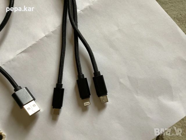 Универсален кабел за зареждане на всички модели телефони , снимка 2 - Оригинални зарядни - 53017779