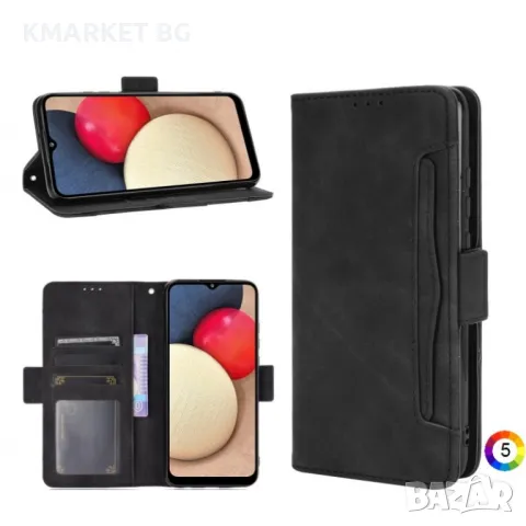 Samsung Galaxy A03s Wallet Калъф и Протектор, снимка 1 - Калъфи, кейсове - 48462915