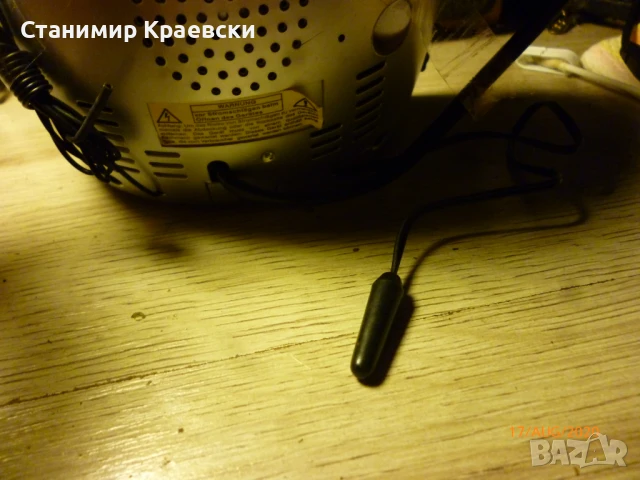 Watson UR 4823 - clock alarm radio thermometer, снимка 8 - Други - 50564407