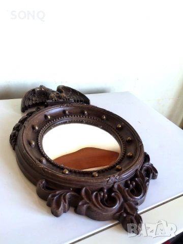 Оригинално Старо Американско Огледало, снимка 4 - Антикварни и старинни предмети - 54020269