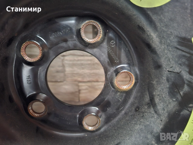 Патерица 5х112 за мерцедес/ауди 17 цола, снимка 2 - Гуми и джанти - 52672746