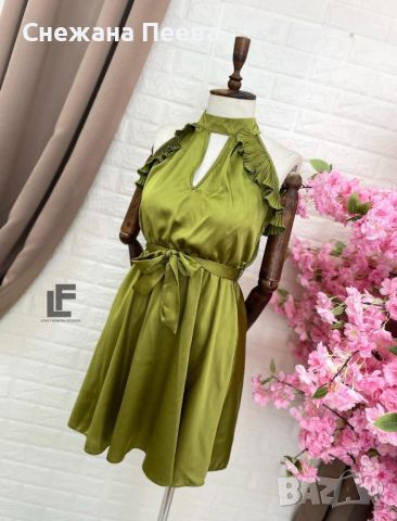 Нови дамски цветни лятни рокли, снимка 3 - Рокли - 40981934