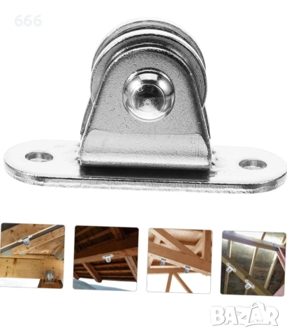 4 броя тежкотоварни фиксирани макари, снимка 6 - Други стоки за дома - 53890838